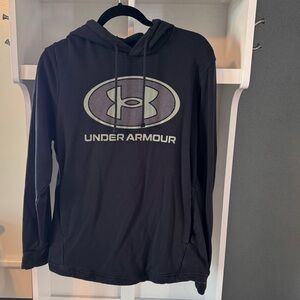 Under Armour Men's UA Rival Terry Pullover Hoodie size Medium, Black